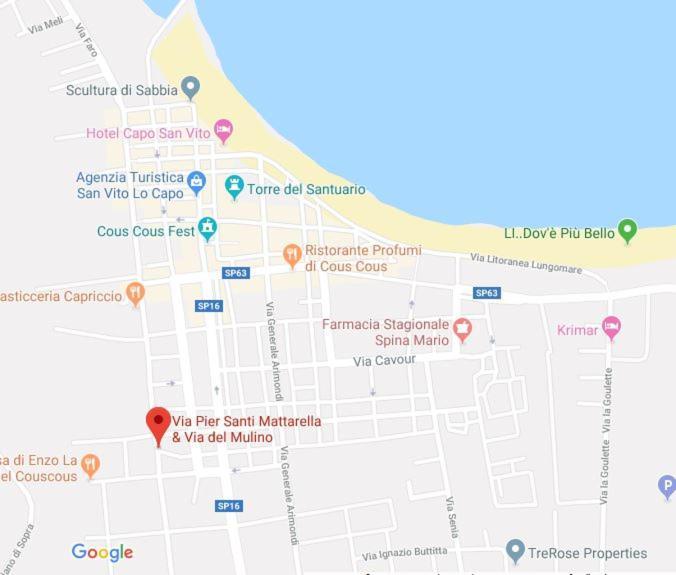 Case Colombo E Mattarella By Trerose Properties - Appartamenti Centrali Con Wi-Fi E Posto Auto Privato Gratuito San Vito Lo Capo Eksteriør billede